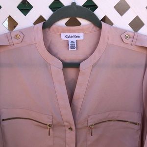 Calvin Klein Pink Blouse